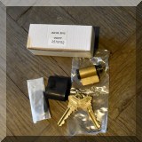 Z21. Set of 5 keyed cylinder locks for Anderson storm doors. - $40 